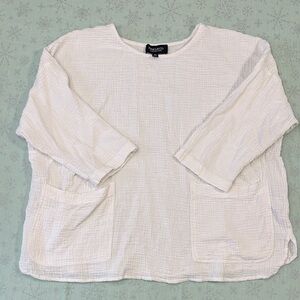 JONES & CO. Textured Women's Blouse